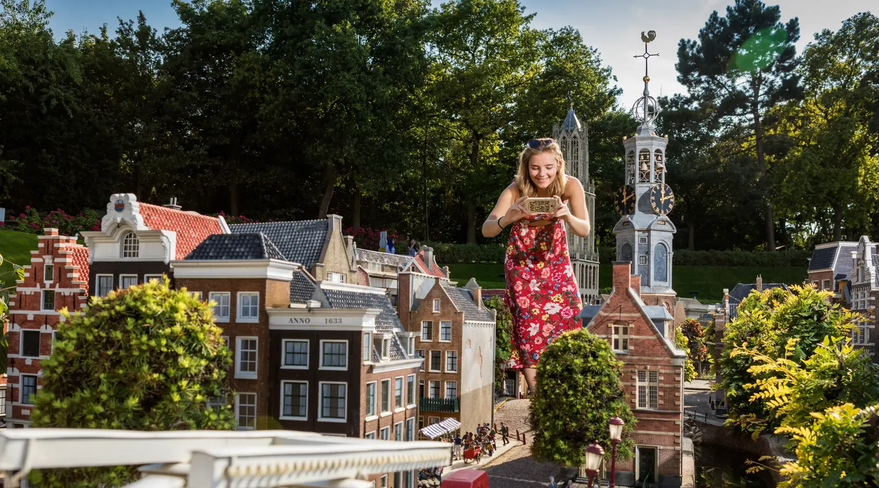 Visiteur à Madurodam
