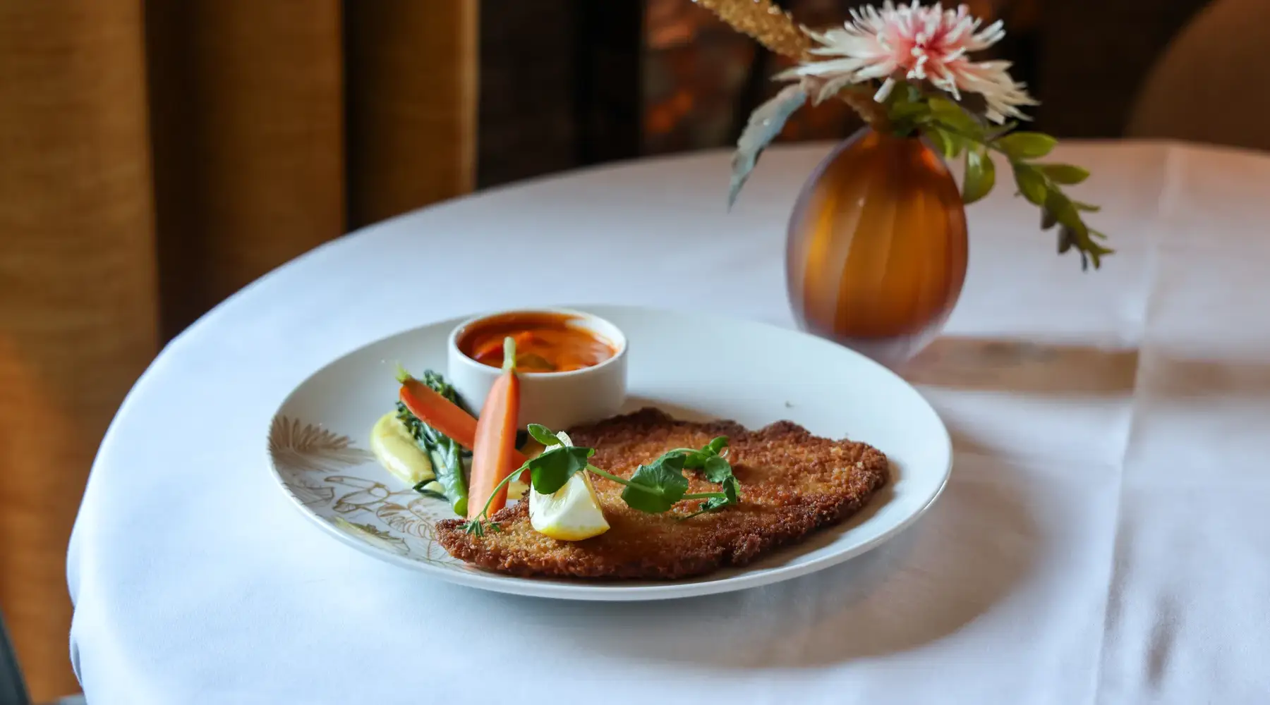Schnitzel im Van der Valk Hotel Gorinchem-A27