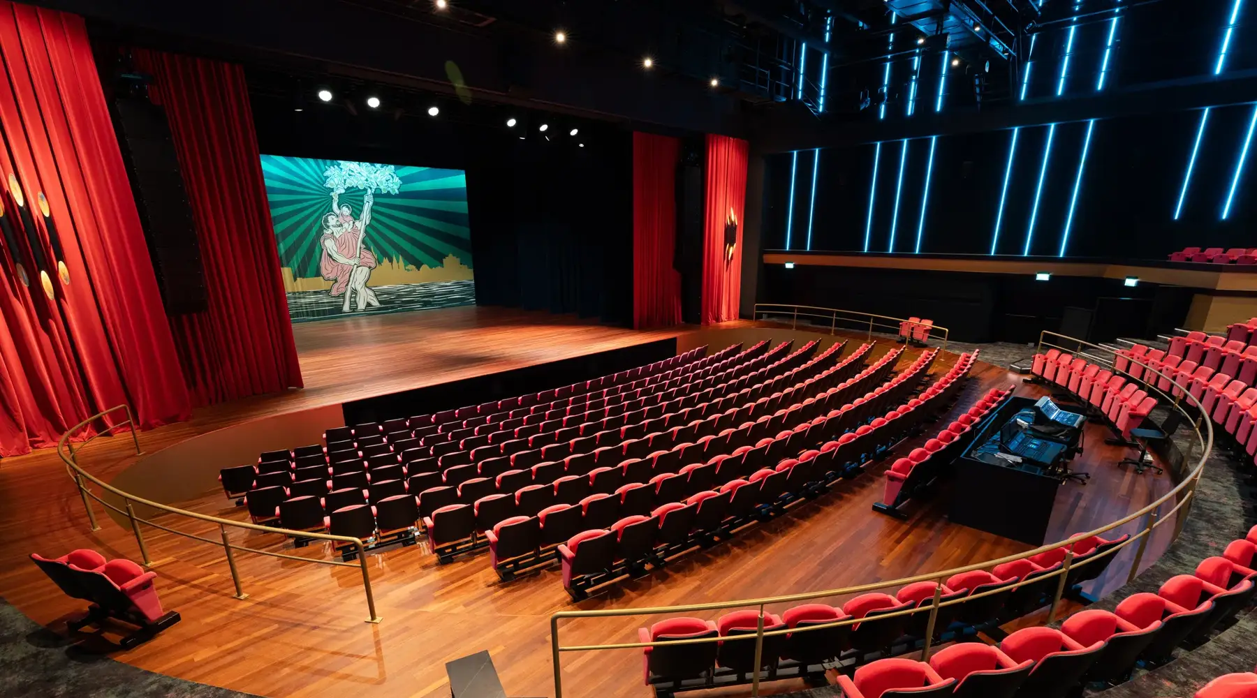 Theater hall - theater setup