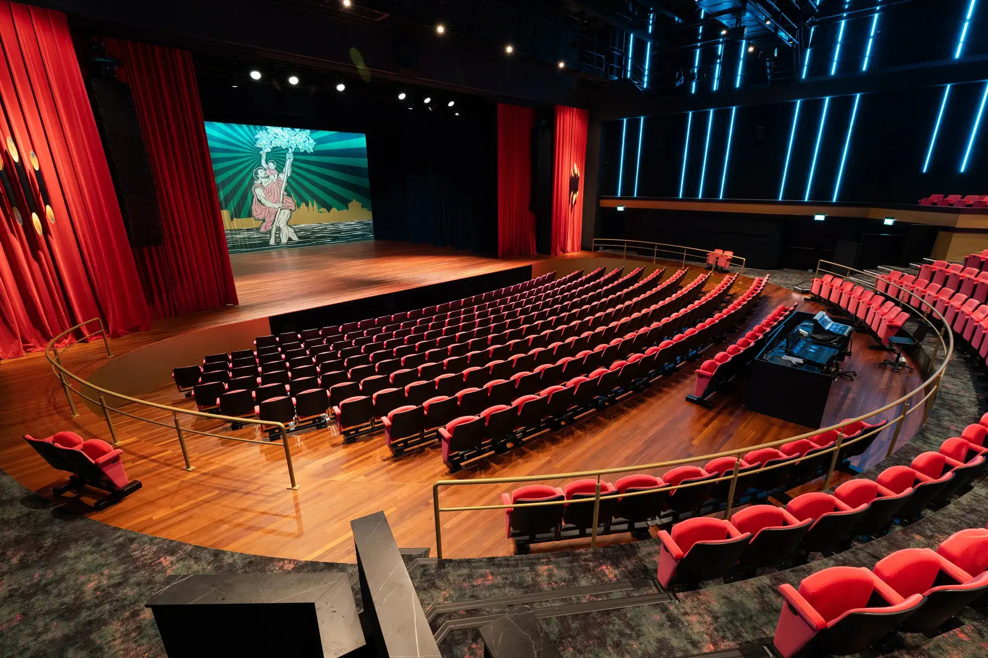 Theater hall - theater setup