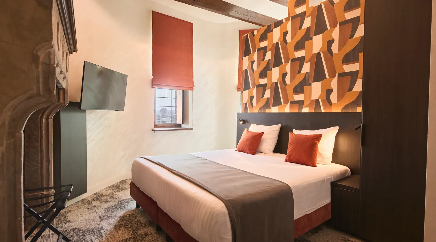 Loge Notger, une suite élégante et historique de l’Hôtel Van der Valk Sélys Liège.