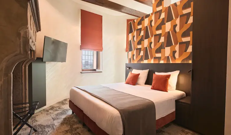 Loge Notger, une suite élégante et historique de l’Hôtel Van der Valk Sélys Liège.