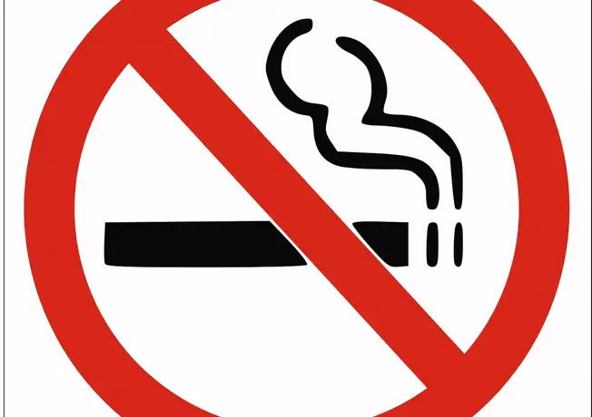 Bord rookverbod