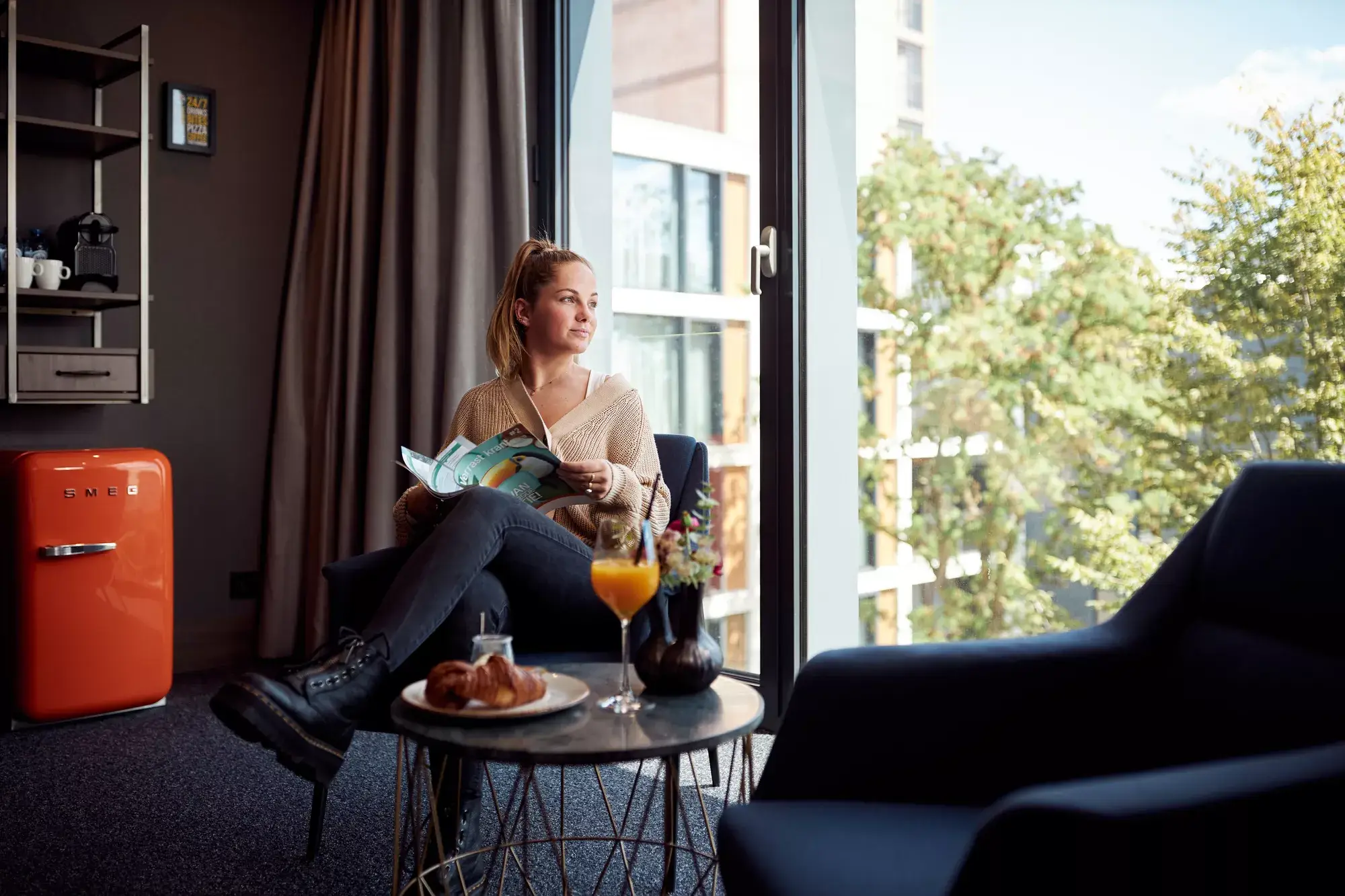 Hotelkamer gast