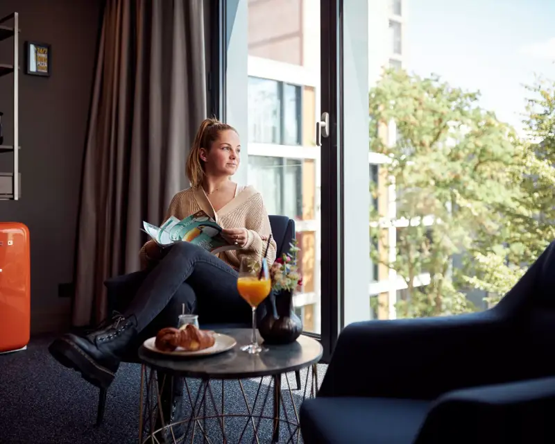 Hotelkamer gast