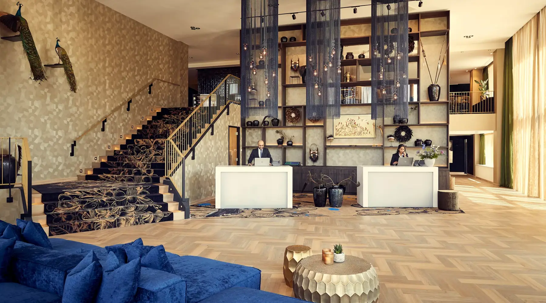 Hotel lobby