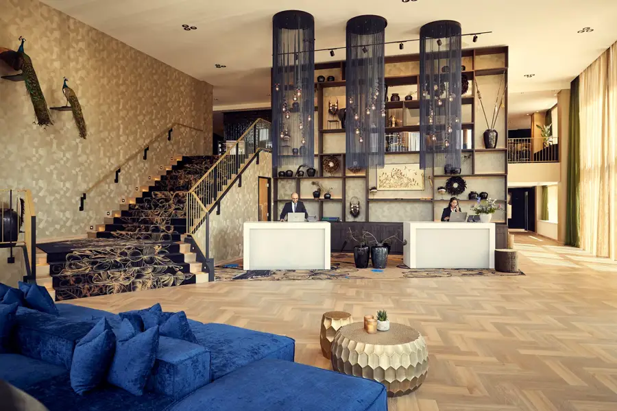 Hotel lobby