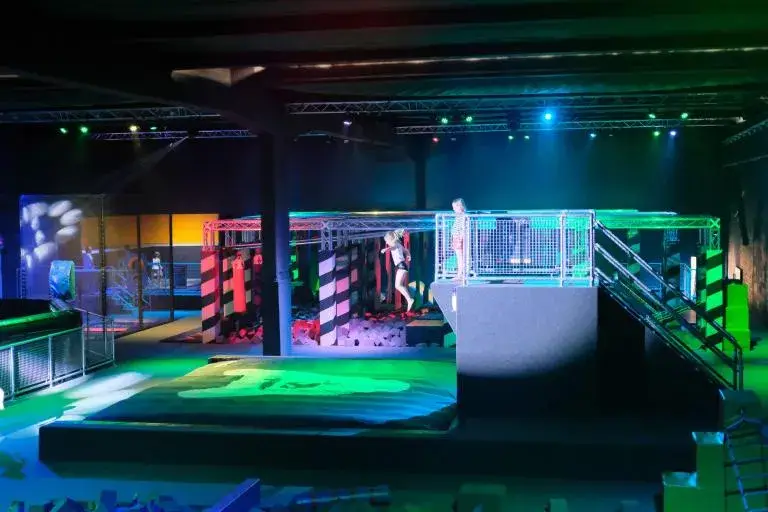 Trampolines bij Arenal