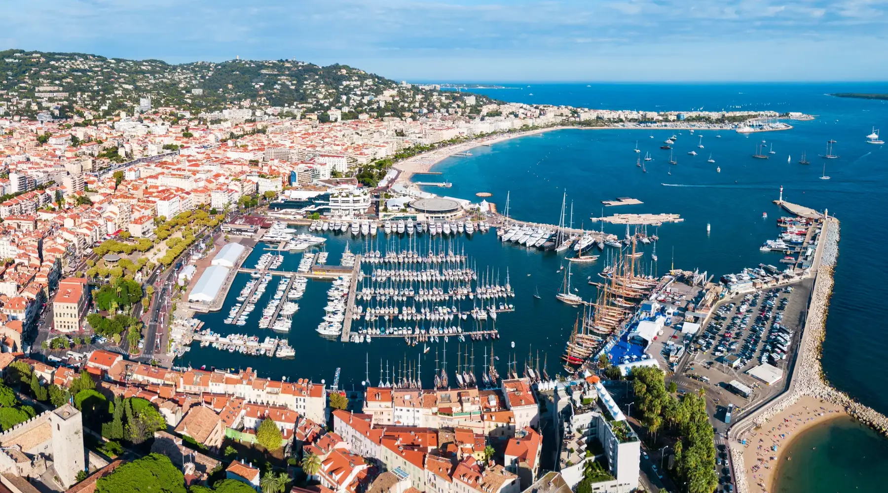 Le port de Cannes