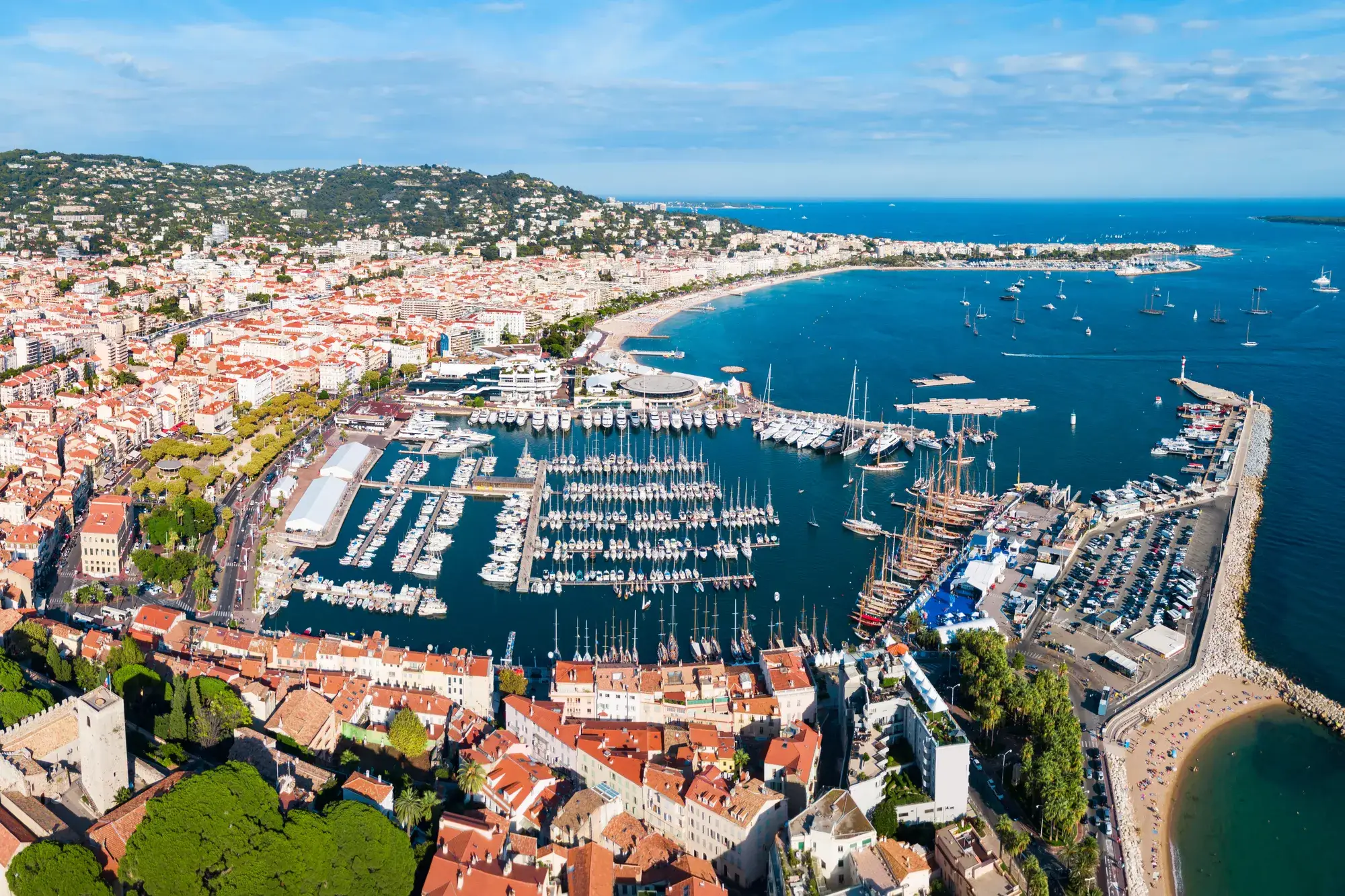 Le port de Cannes