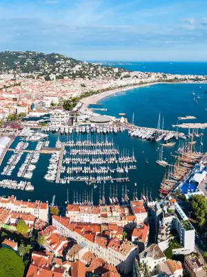 Photo aérienne de Cannes