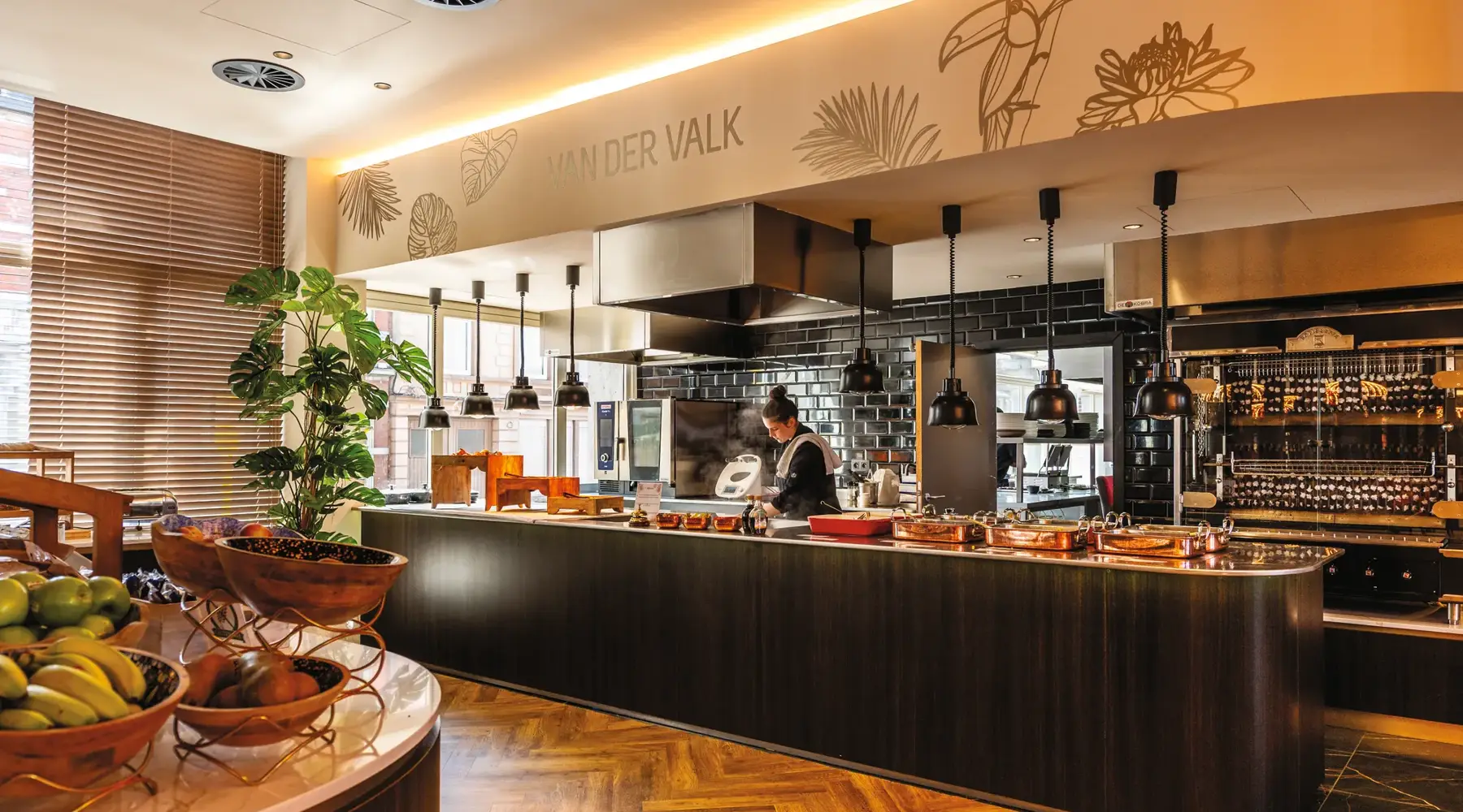 buffet petit déjeuner à l'hôtel verviers