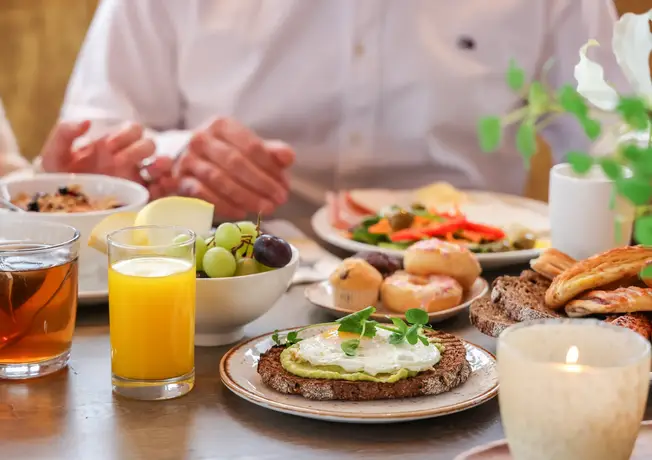 Lunchbuffet met Sinterklaas