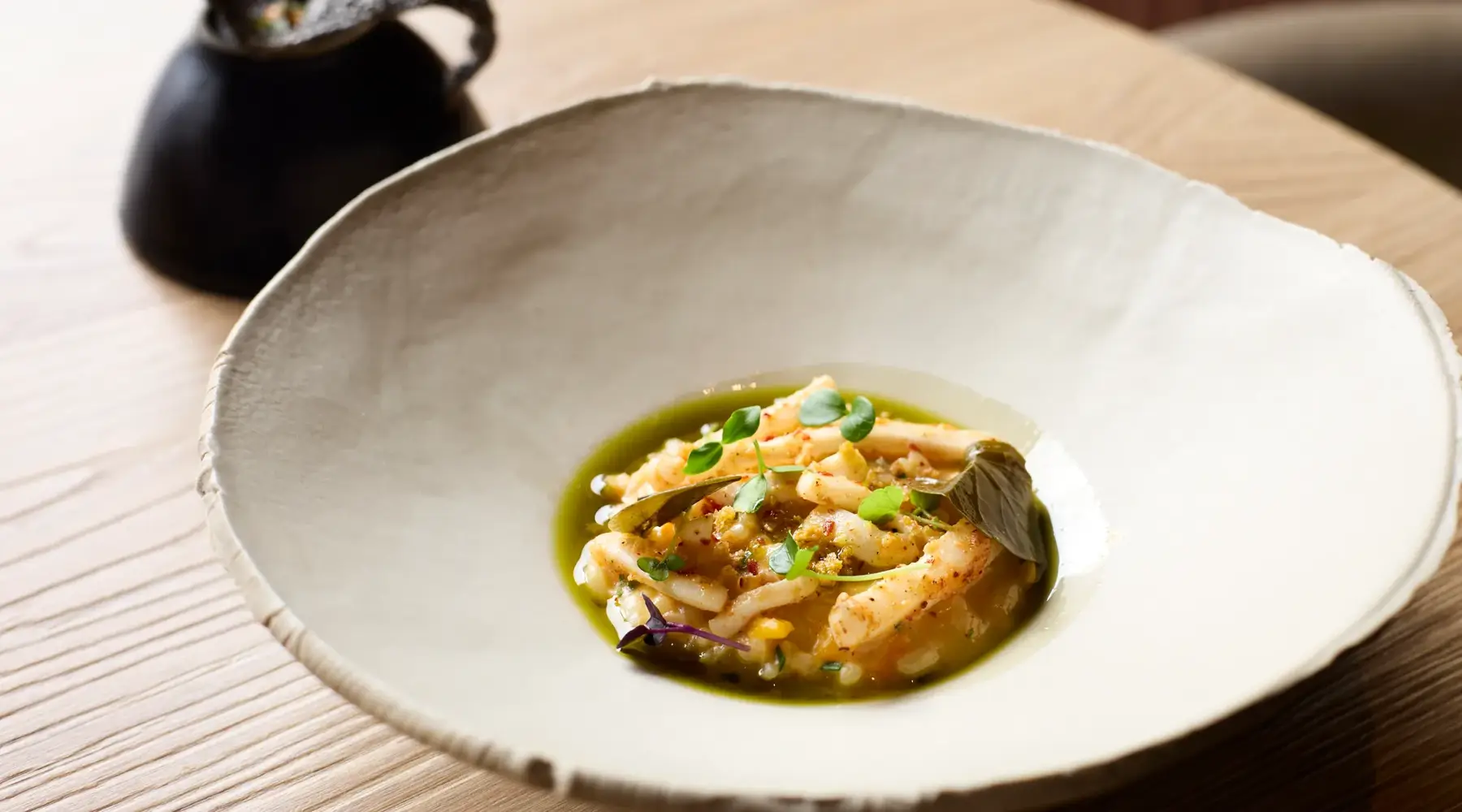 Gerecht in restaurant Ouwen Dok