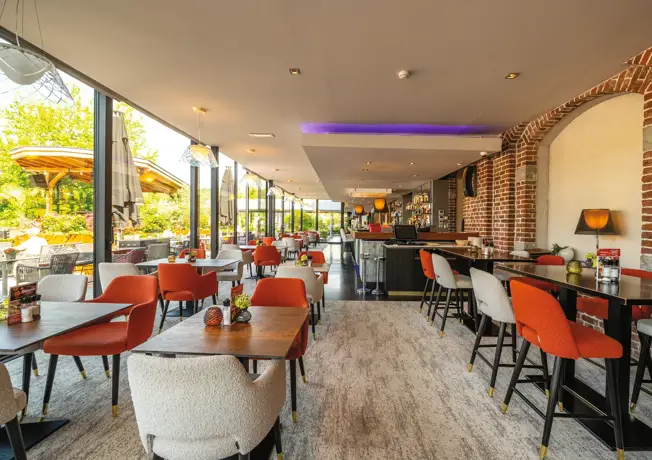 varande du restaurant de l'hôtel verviers