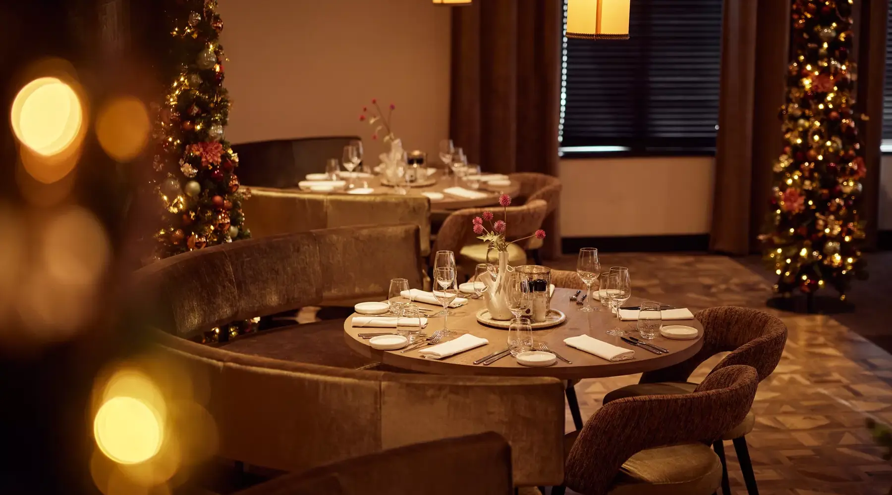 Gedeckter Tisch im Restaurant