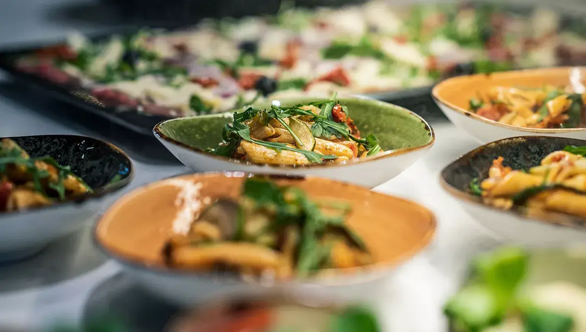 Gerechtes Buffet