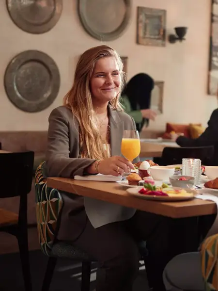 Breakfast, lunch and dinner