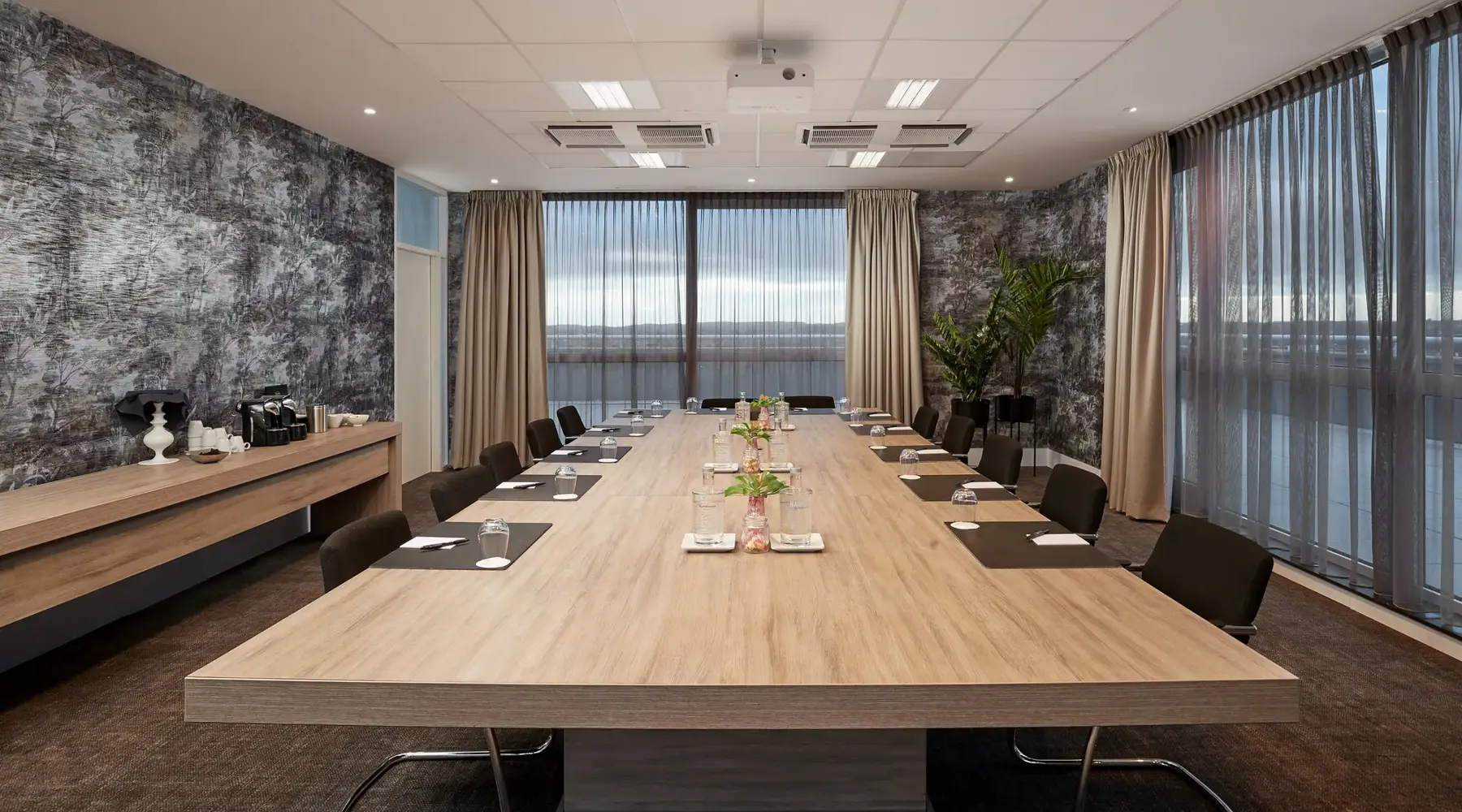 Crystal boardroom