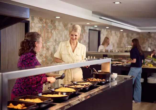 Hapjes in de break out room