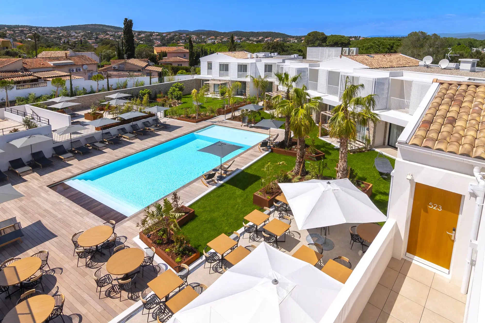 Piscine de l'hôtel Bloom