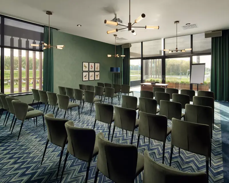 Polderzaal Van der Valk Hotel Lelystad Theateropstelling