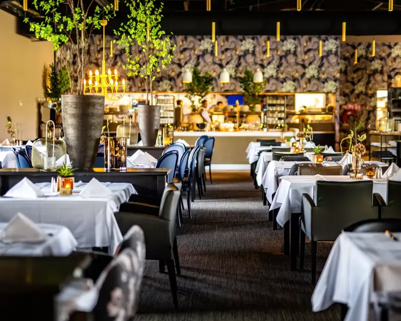 Interieur van Pop-up Restaurant Hotel Volendam