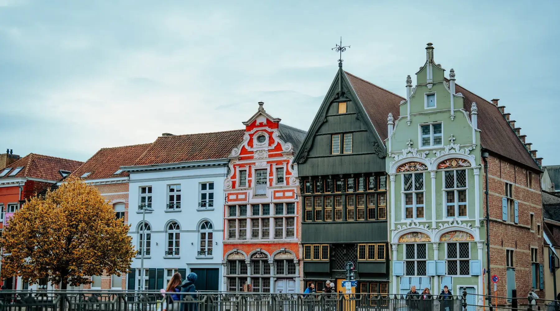 Historical houses on the Haverwerf