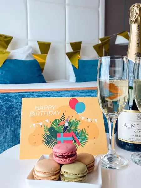 Pakket verjaardag upgrade