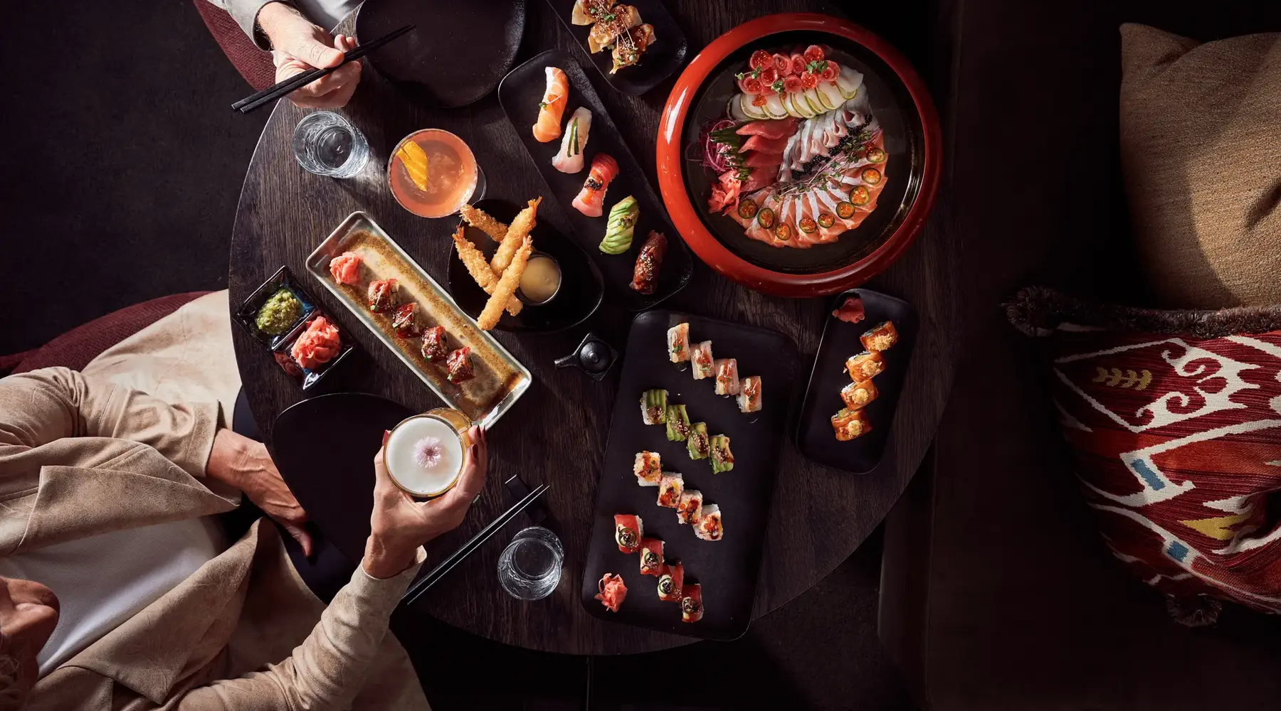 Sushi at Mr. Sato in Noordwijk