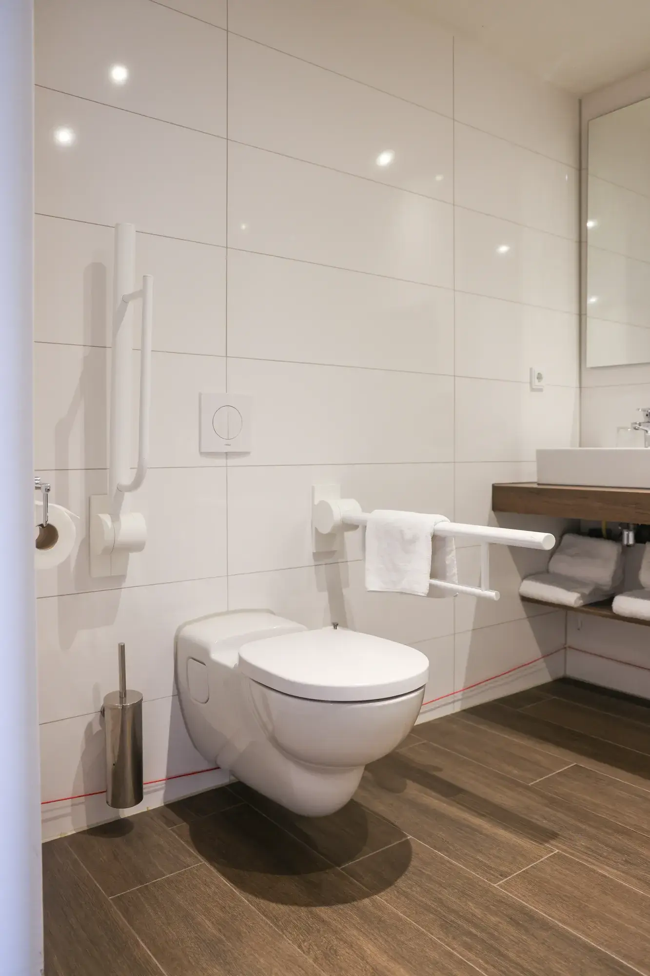 Barrierefreie Toilette