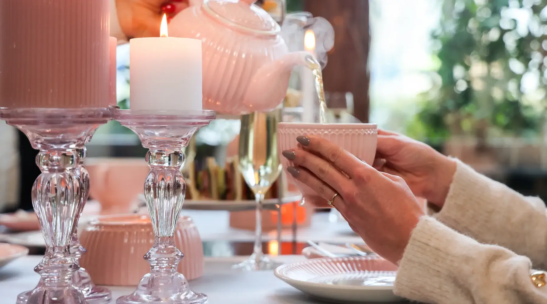 Sky high tea