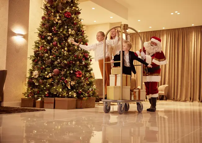 kerstlampjes in binnenstand Gorinchem