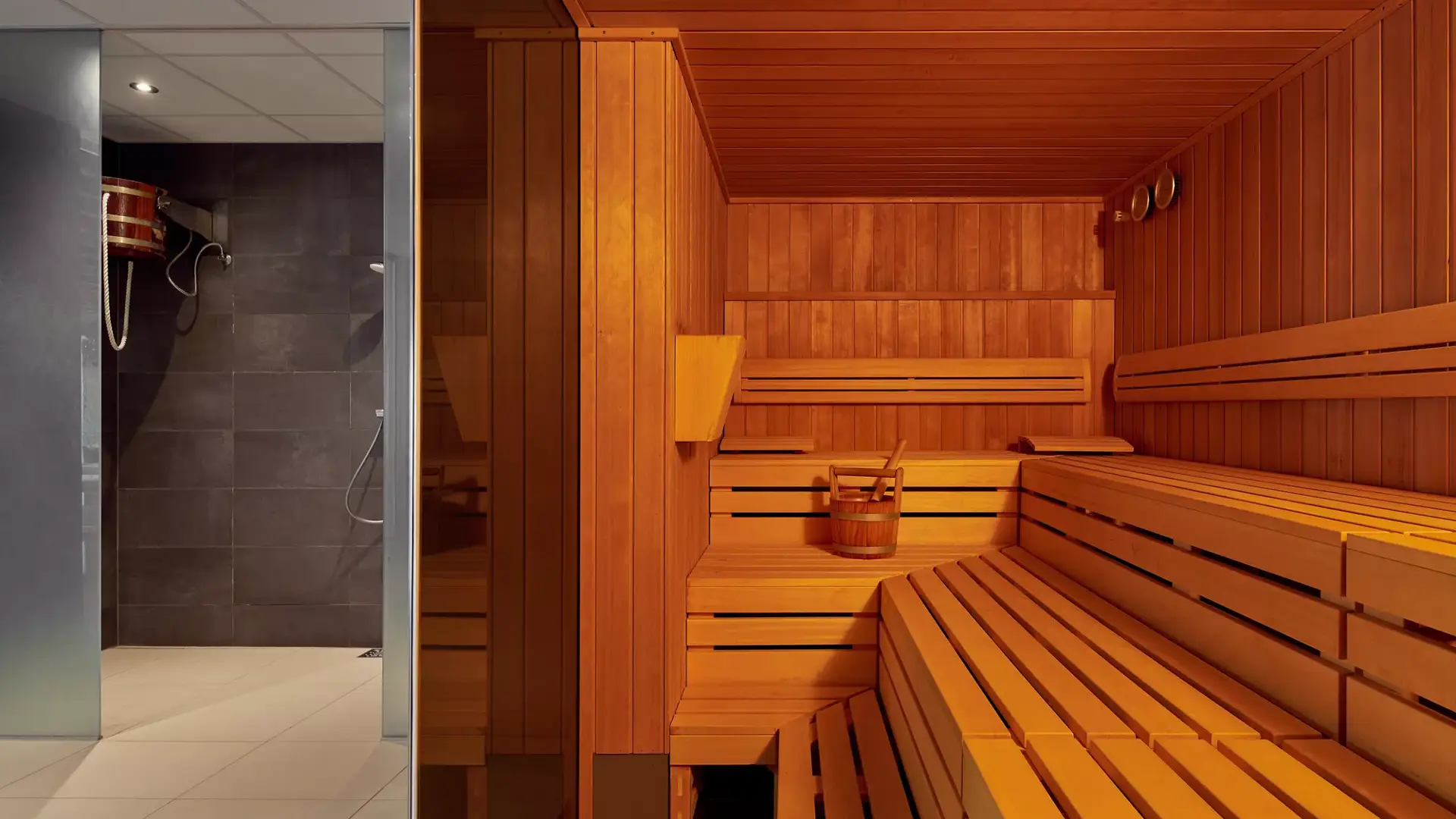 Sauna in Hotel Antwerpen