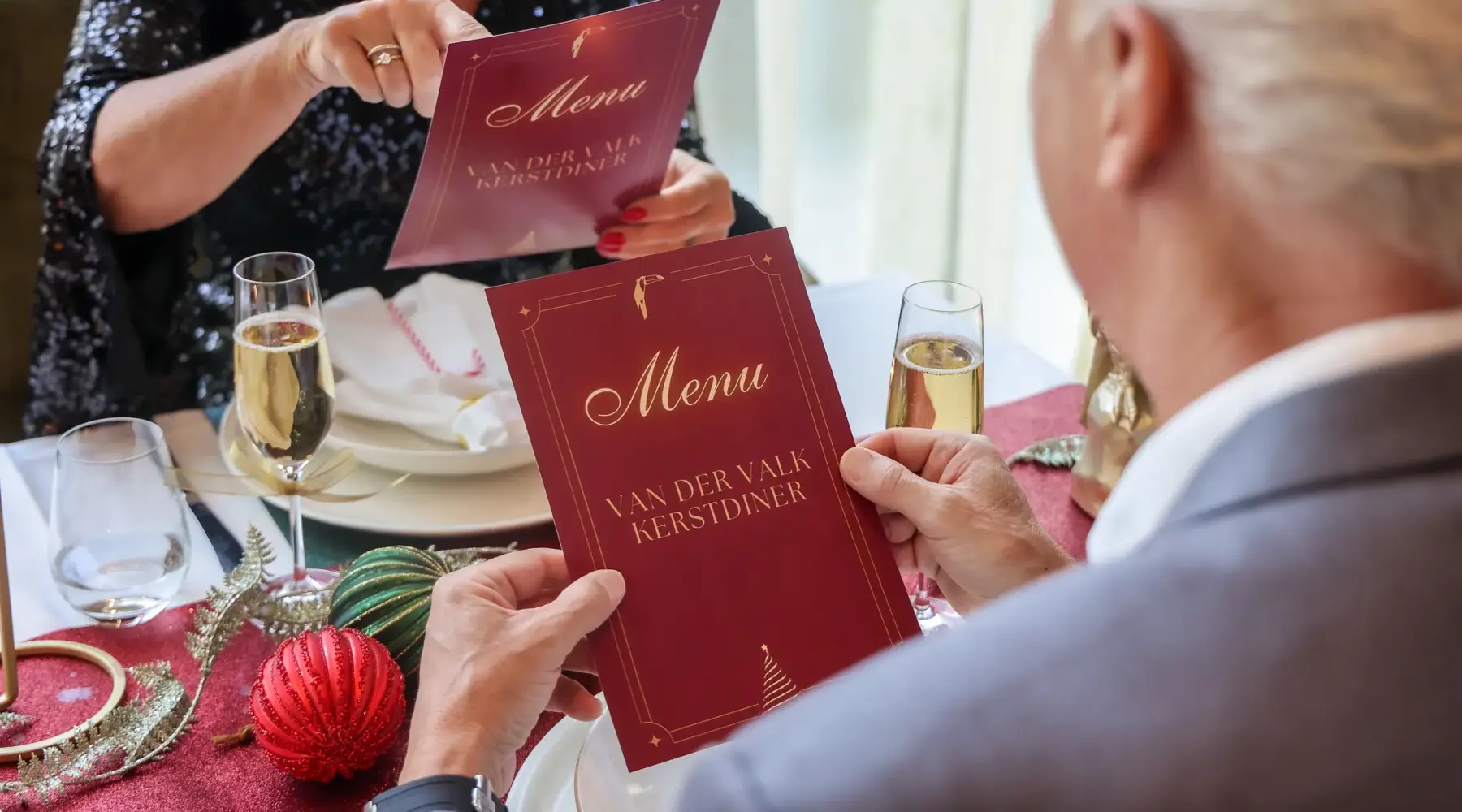 kerstmenu