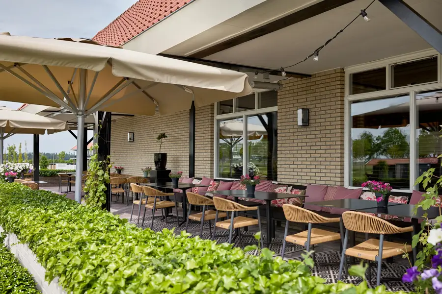 Hotel terrace