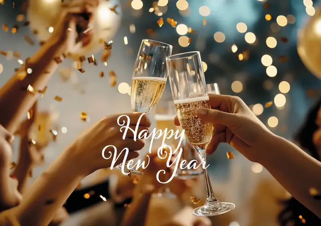 Happy New Year - Bonne Année