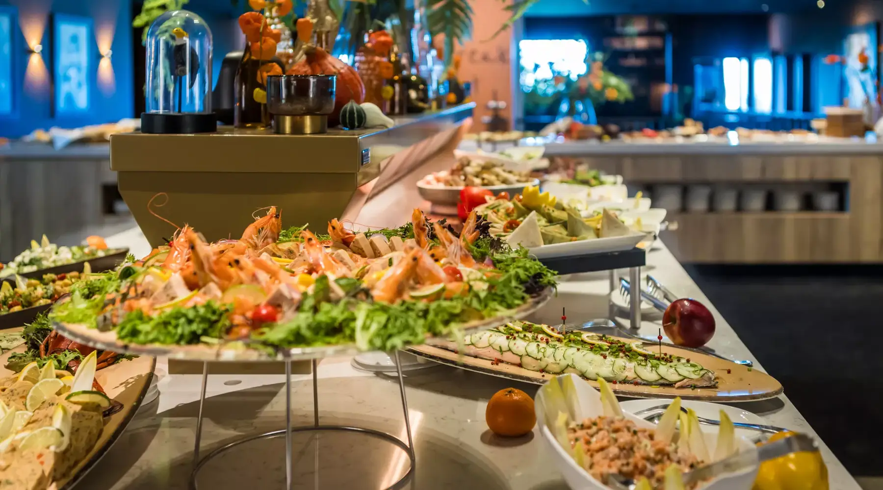 Restaurant dishes 