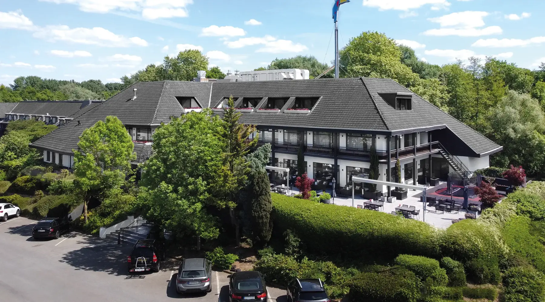 Ansicht des Van der Valk Hotels Moers