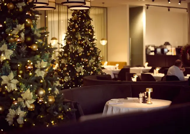 Christmas atmosphere in Restaurant Cocotte