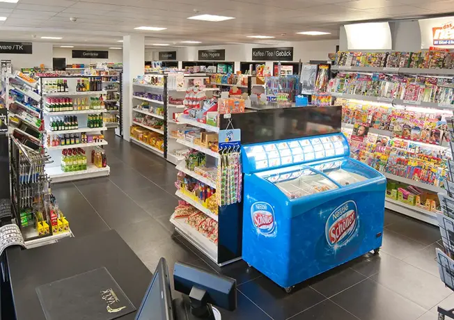 Supermarkt im Resort Linstow