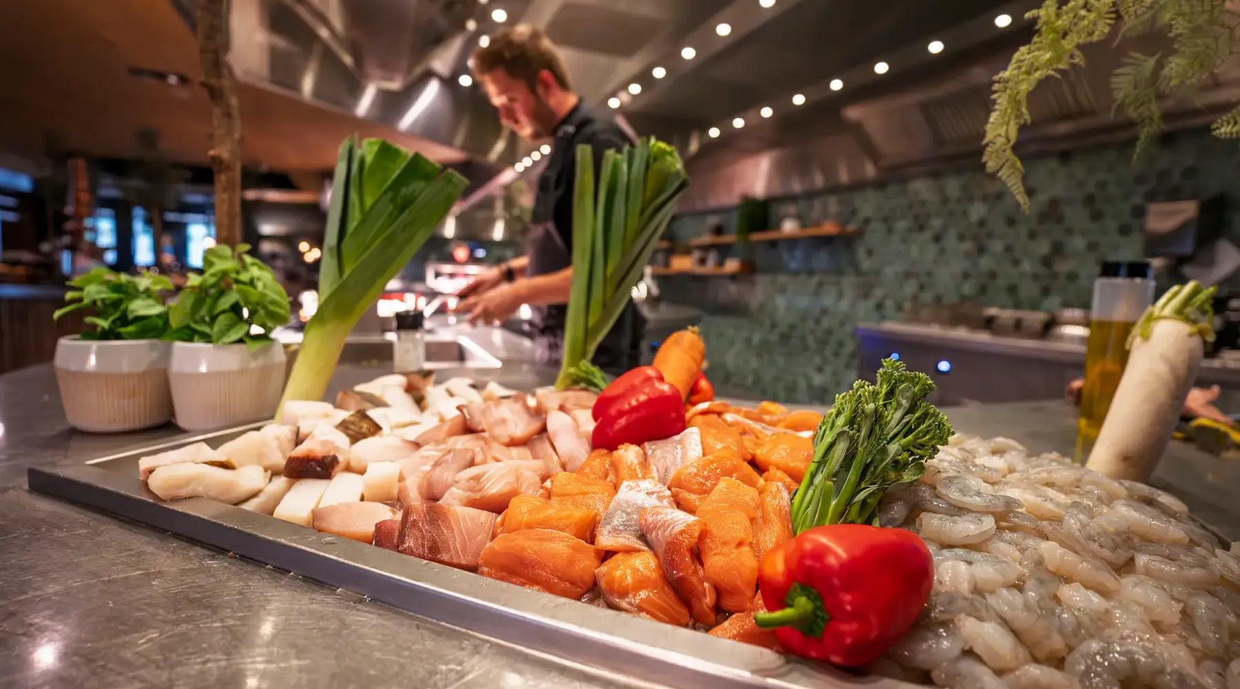 Live Cooking met dagverse producten