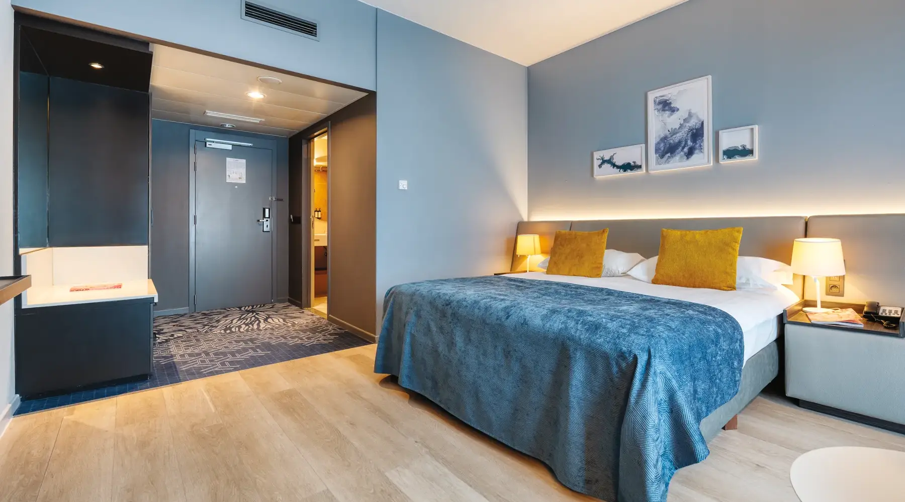 Hotelkamer in het Van der Valk Hotel Spa