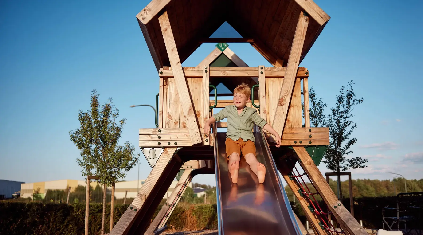 Van der Valk Hotel with playground