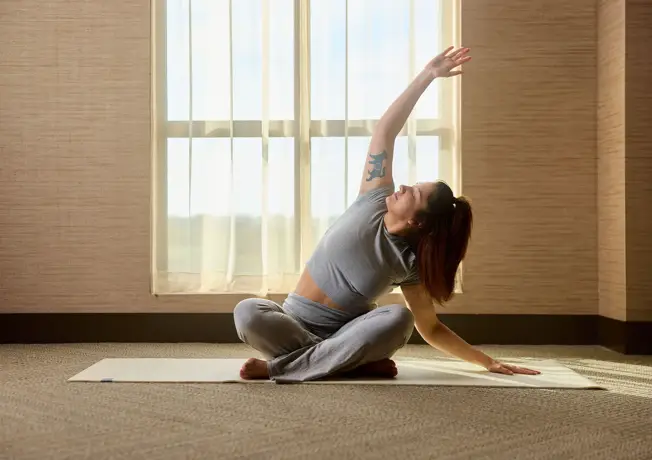 Yoga vrouw