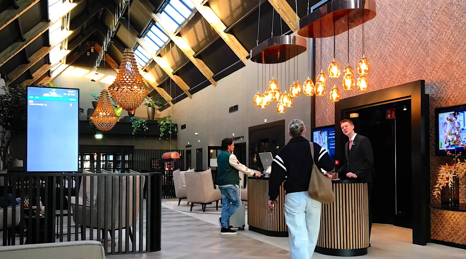 Lobby Van der Valk Zuidbroek