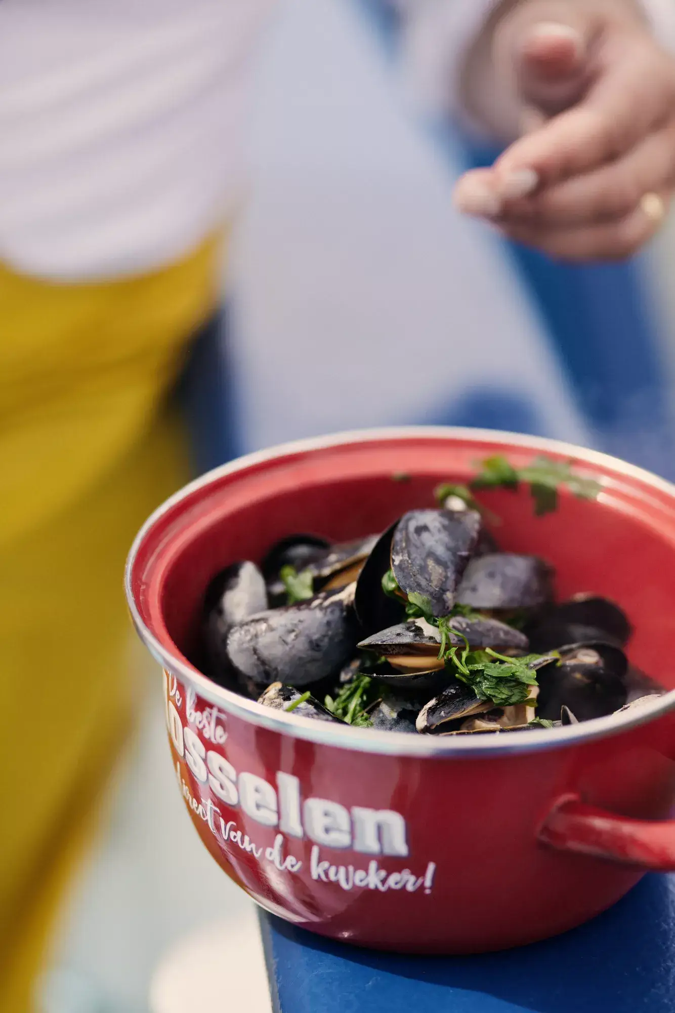 Pot of mussels