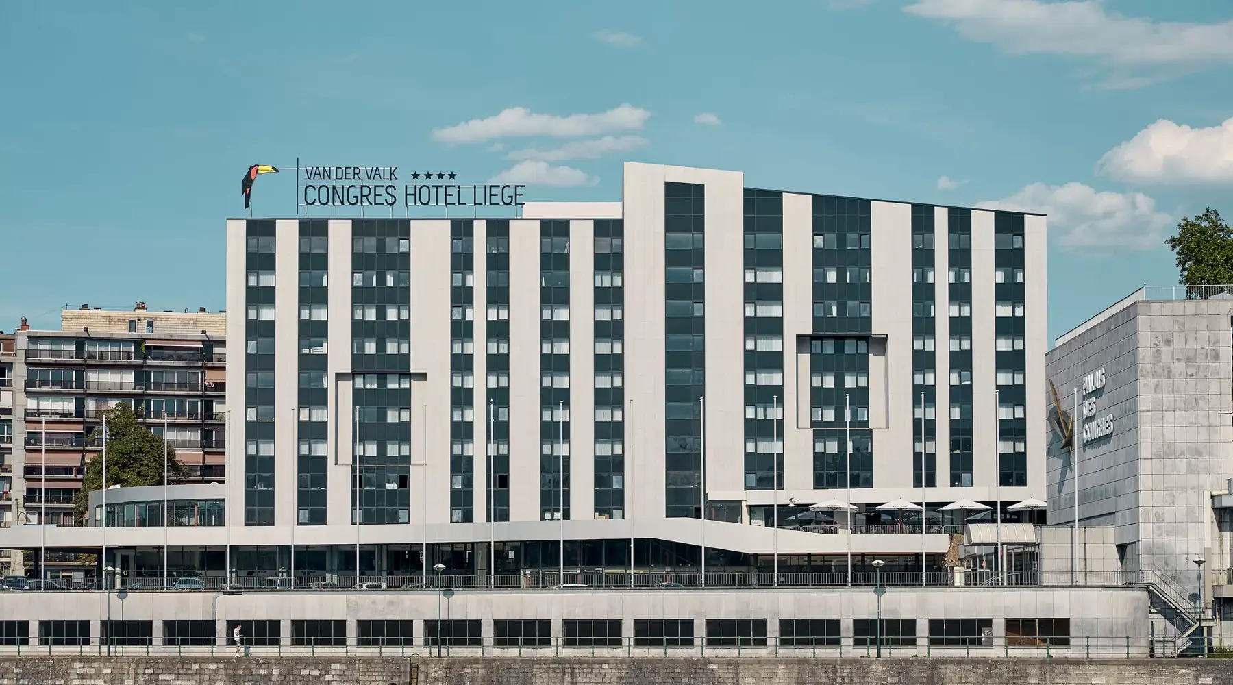 Aanzicht Van der Valk Hotel Liege
