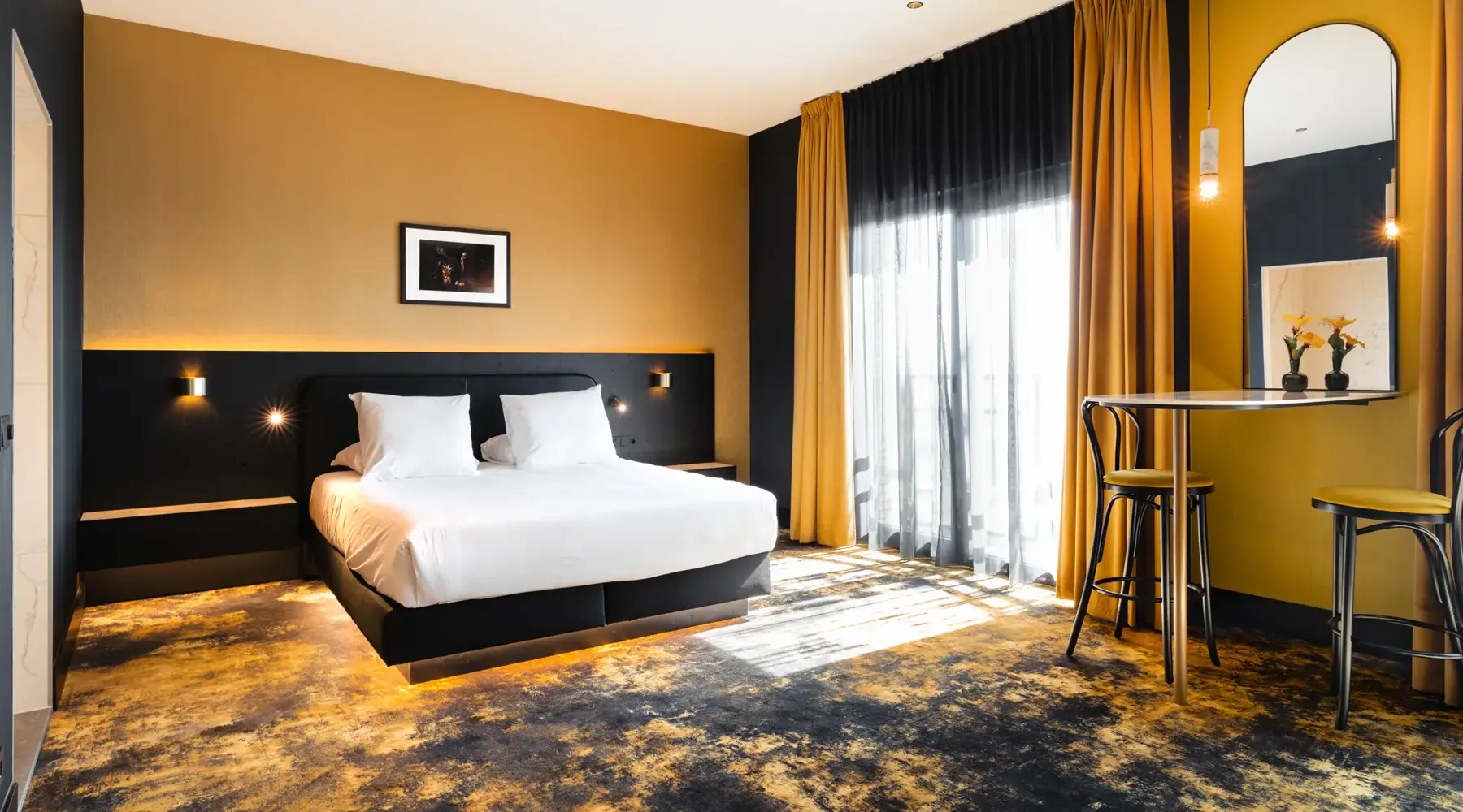 Zimmer im Theaterhotel de Oranjerie