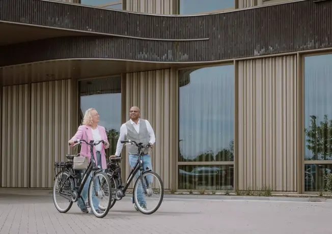 Fietsen Delft